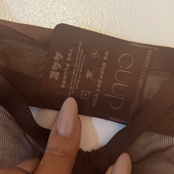 CUUP Brown Mesh Bra - Picture 4 of 5